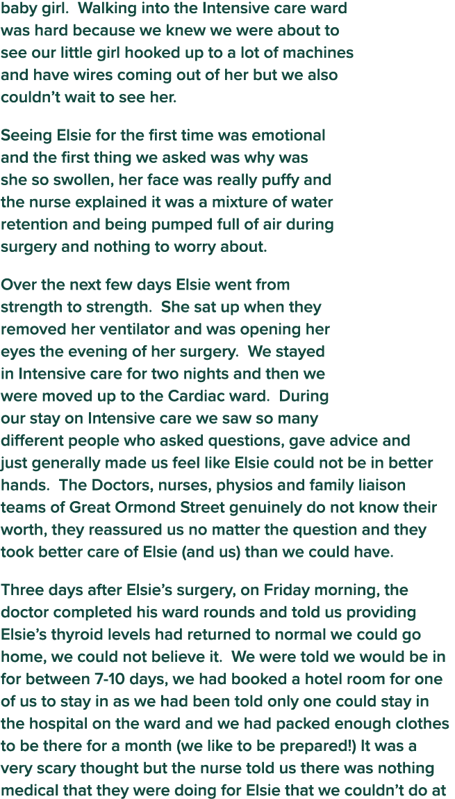 baby girl  Walking into the Intensive care ward was hard because we knew we were about to see our little girl hooked    