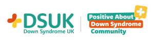 DSUK Positive about down syndrome community logo